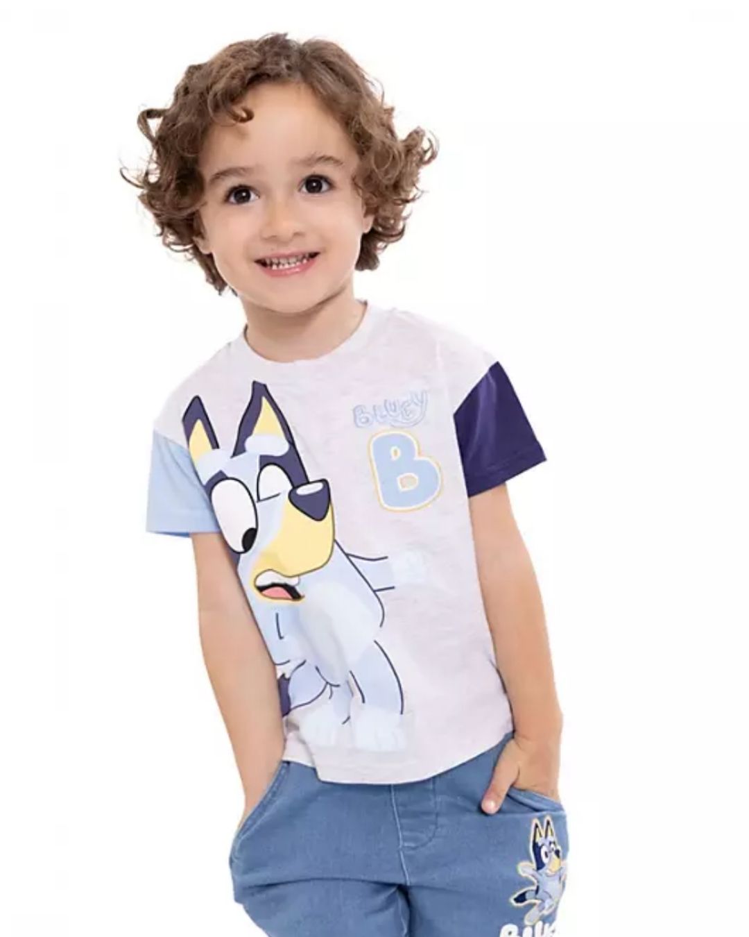 TRAJE 2PZS BLUEY SHORT JEAN