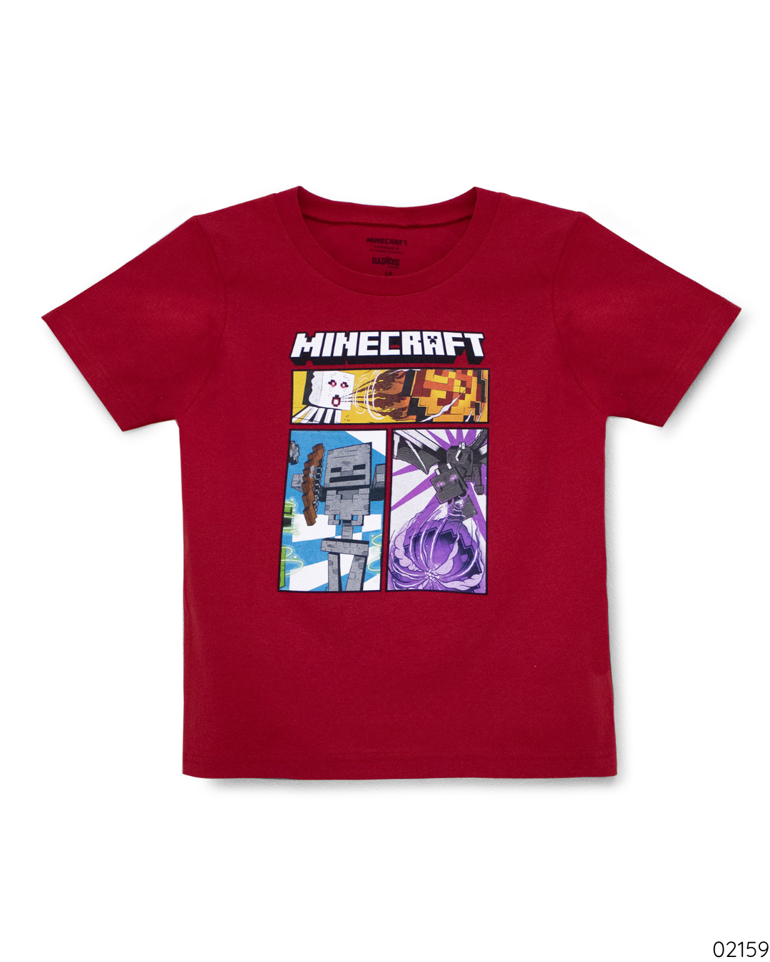 CAMISA MINECRAFT ROJA