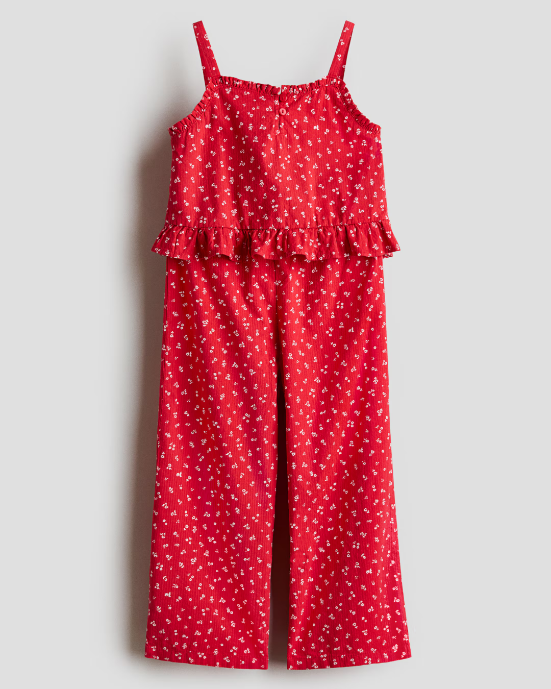 TRAJE ROJO SIN MANGAS