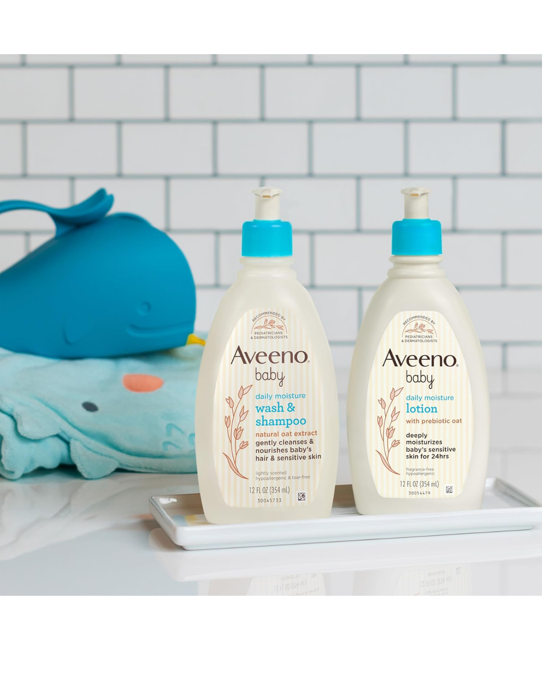 SET AVEENO BABY WASH Y SHAMPOO