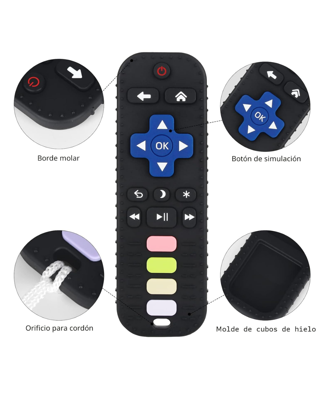 CONTROL DE JUGUETE NEGRO