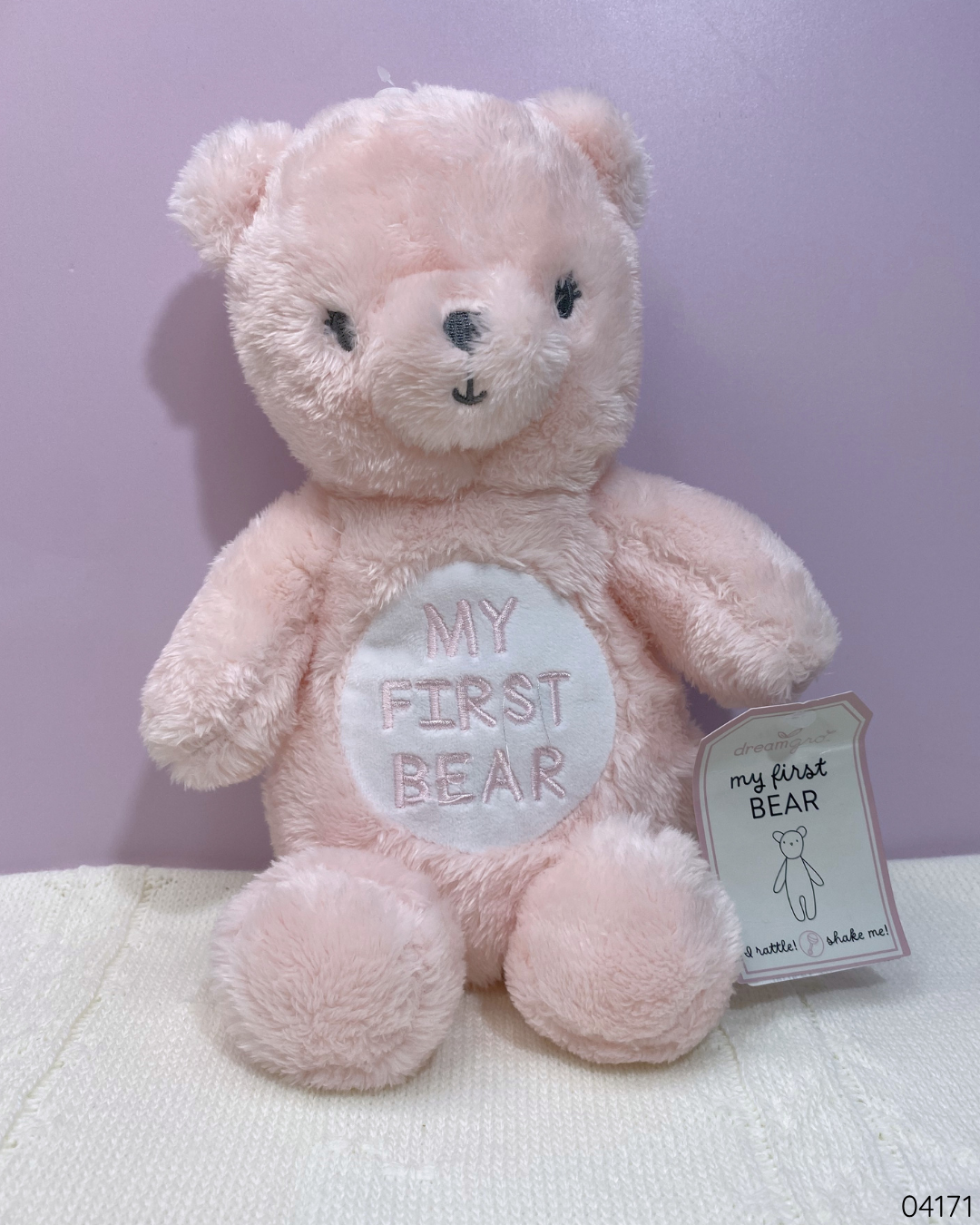 PELUCHE MY FIRST BEAR ROSA