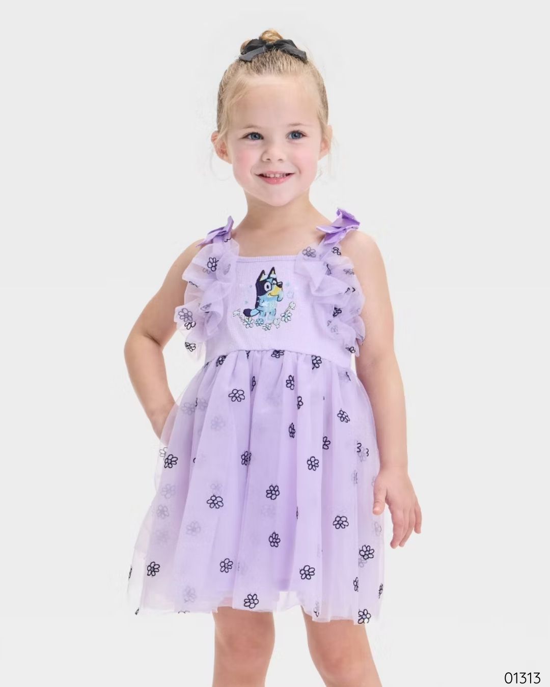 VESTIDO BLUEY MORADO TUL