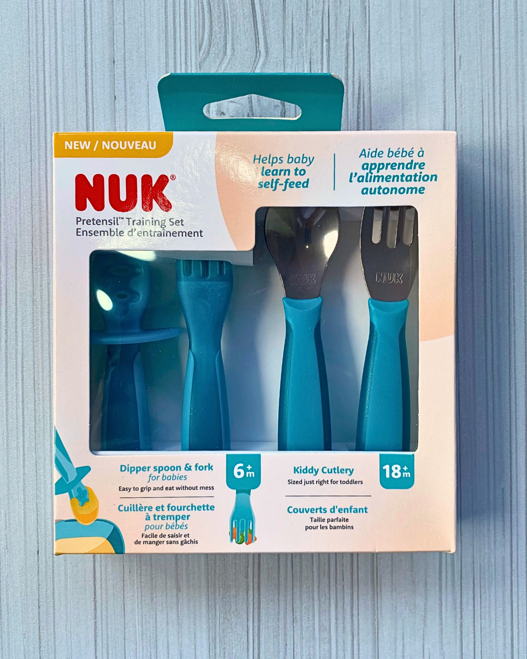 SET CUCHARA Y TENEDOR NUK