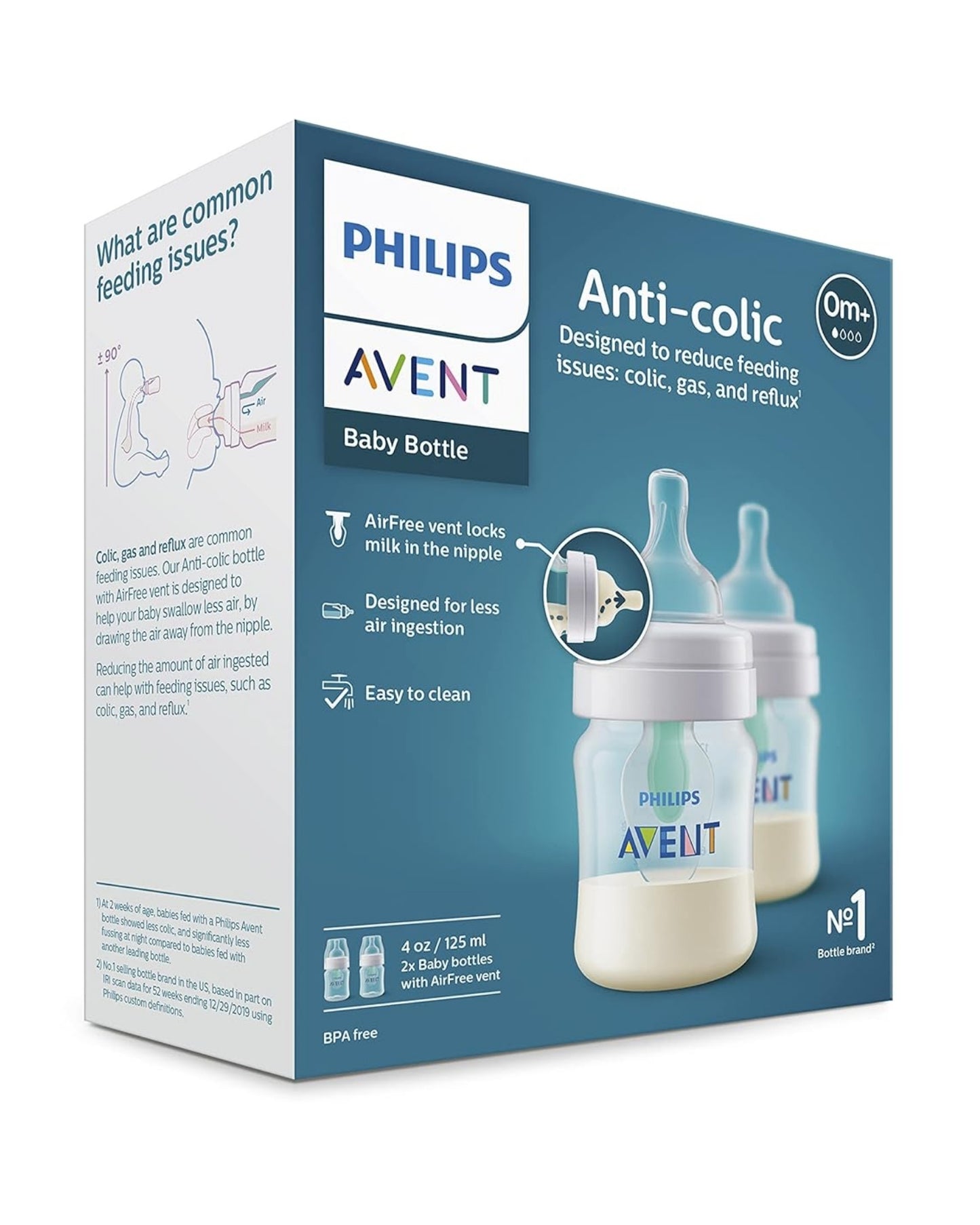 PEPES AVENT ANTICOLICOS 2UND 4OZ TRANSPARENTE