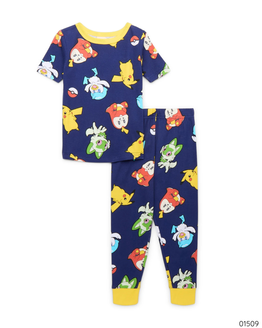 PIJAMAS POKEMON AZUL AMARILLO