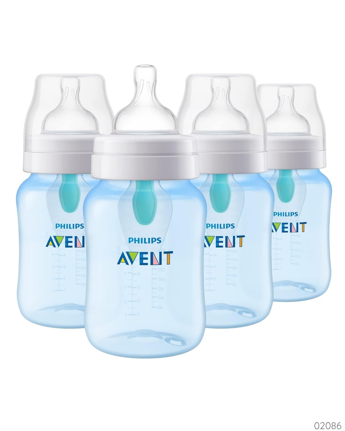 PEPES AVENT ANTICOLICOS 4UND 9OZ AZUL