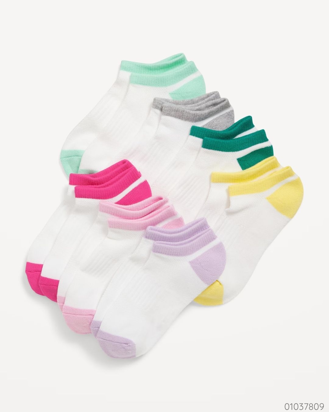 CALCETINES 10PZS OLD NAVY BLANCOS COLORES