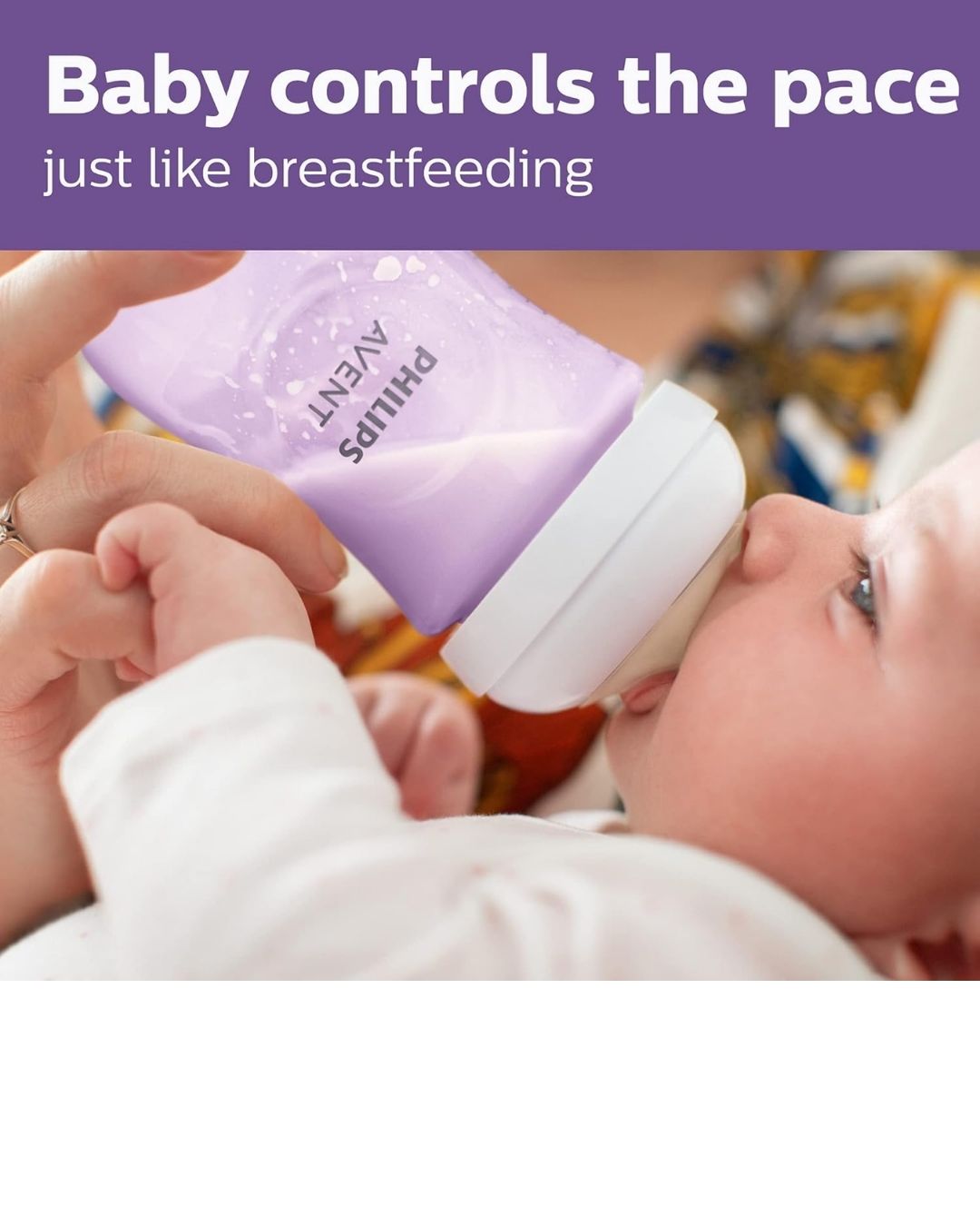 PEPES AVENT SET 4 DE 9 OZ MORADO