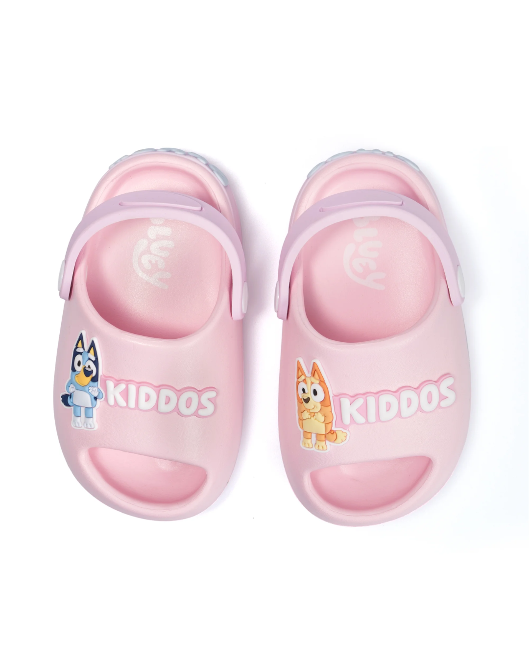 SANDALIAS TIPO CROCS BLUEY ROSA KIDDOS