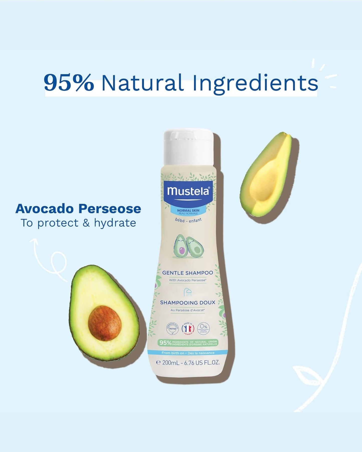 SHAMPOO MUSTELA 200ML