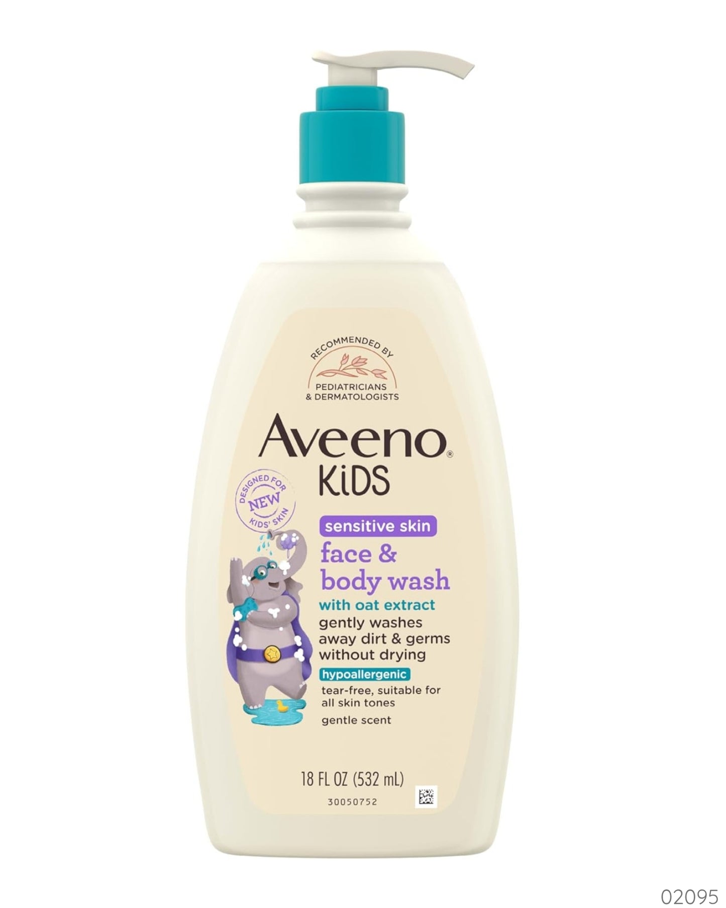 JABON CARA Y CUERPO AVEENO KID