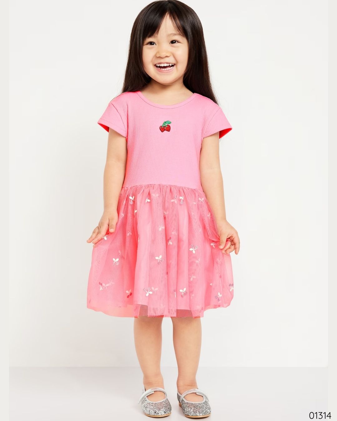 VESTIDO FRESAS ROSADO OLD NAVY