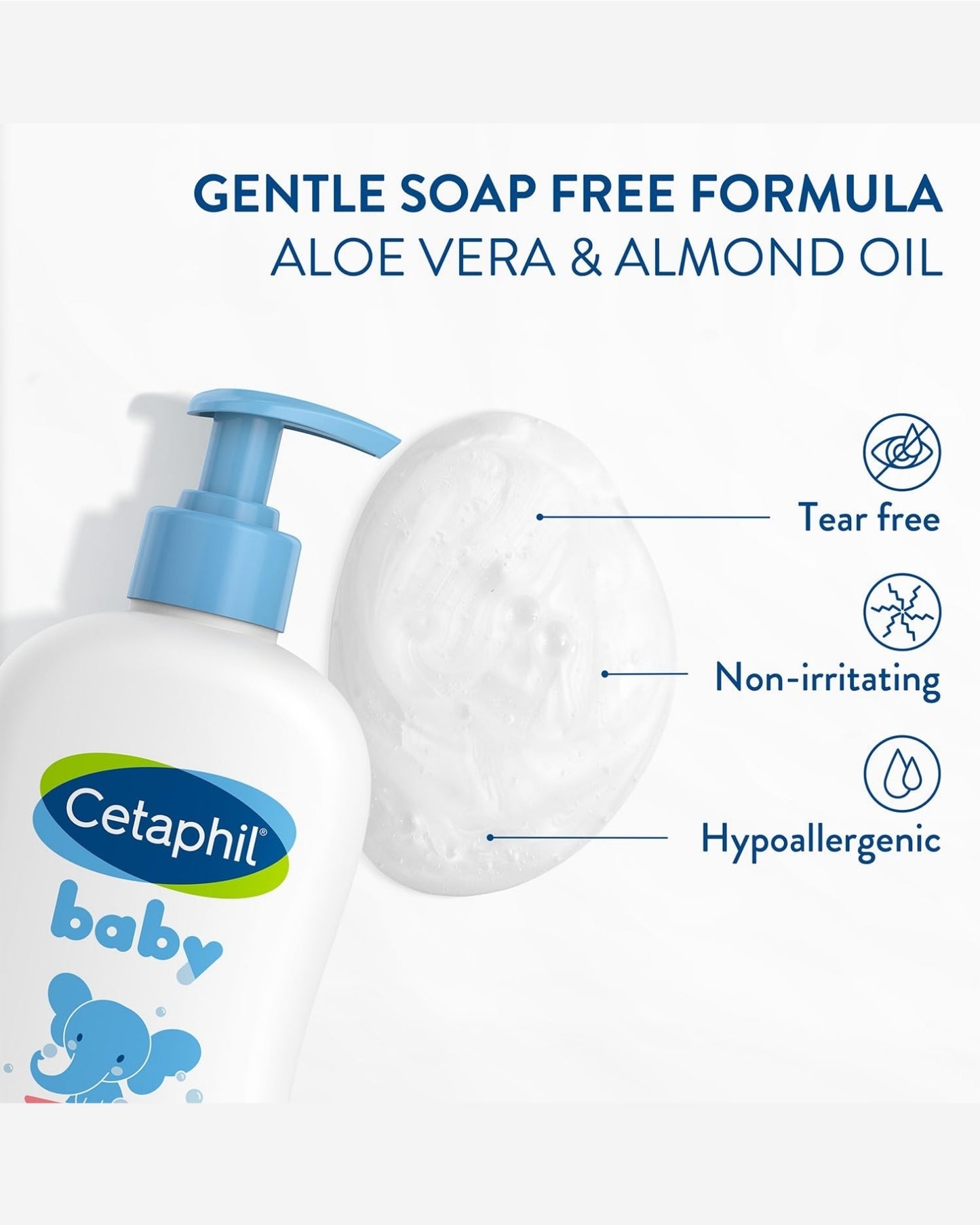 WASH Y SHAMPOO CETAPHIL BABY 7.8oz