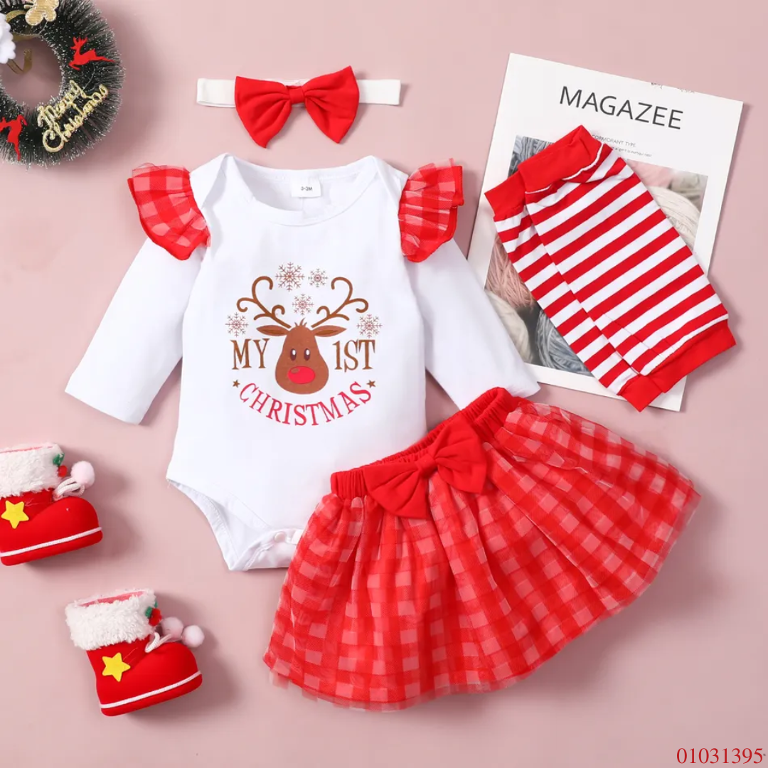 TRAJE FALDA MY FIRST CHRISTMAS
