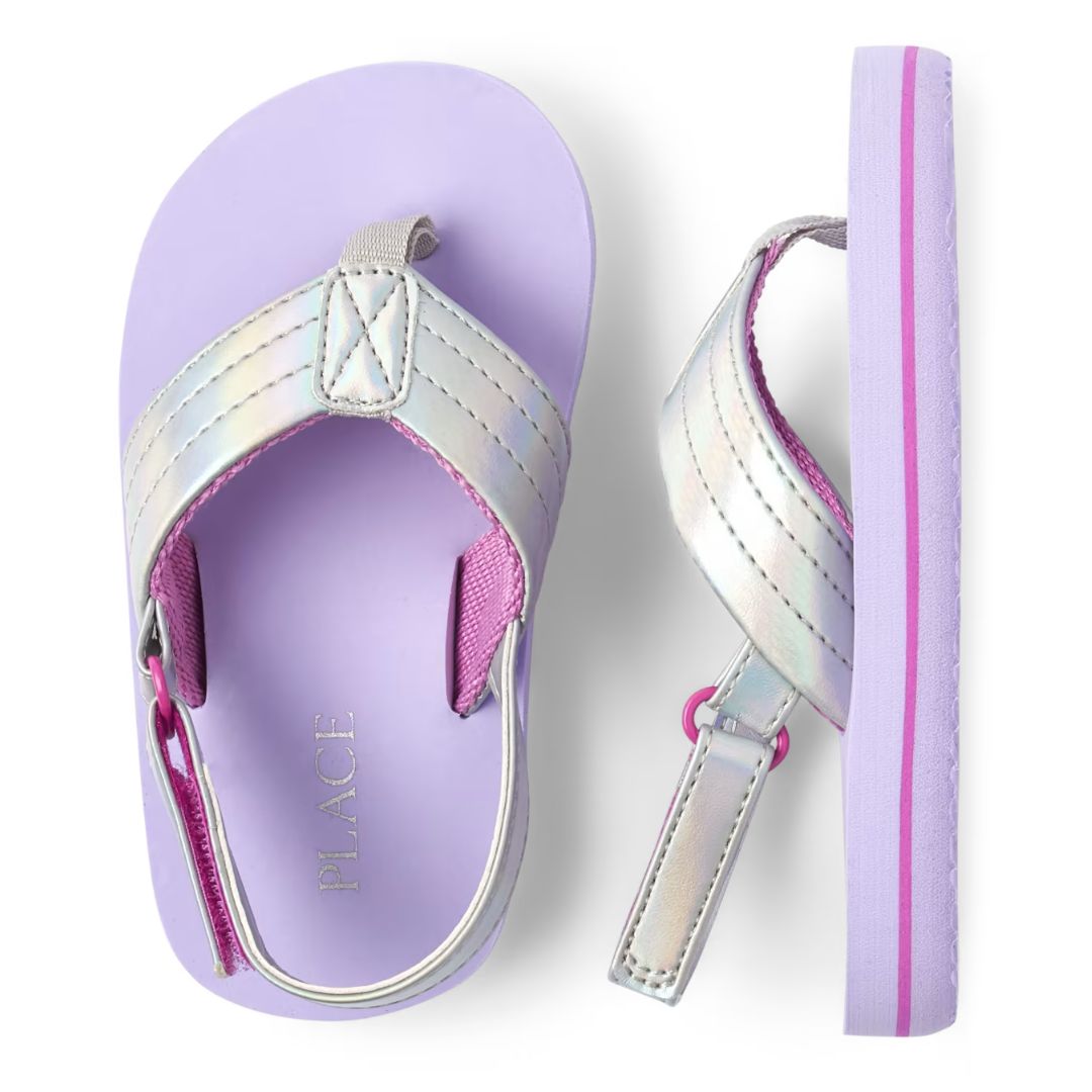 SANDALIAS NIÑA MORADAS