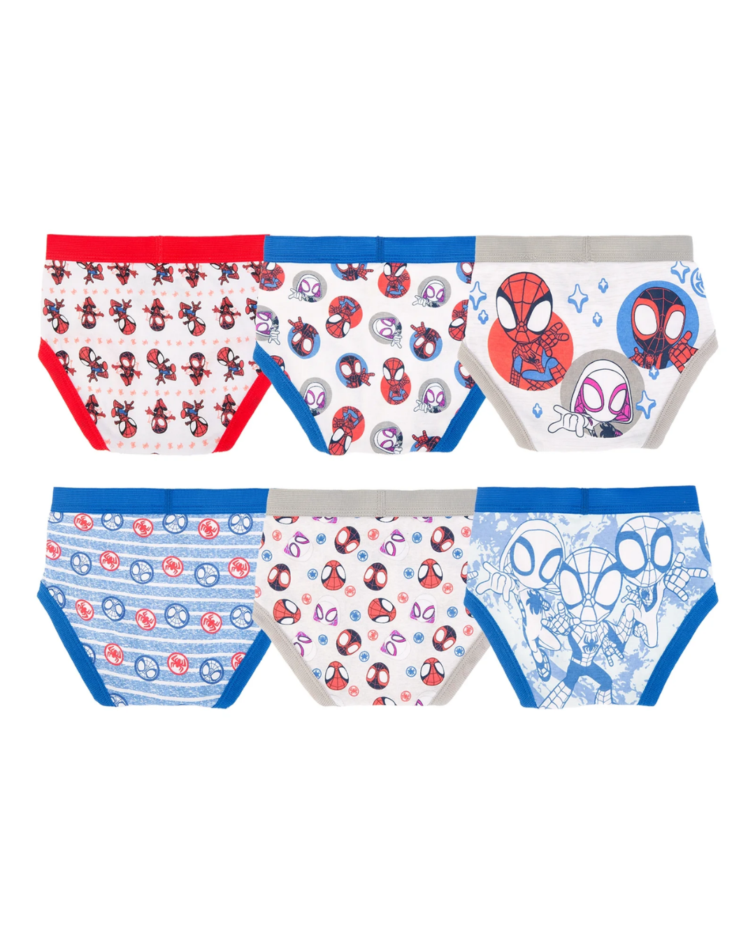 CALZONCILLOS 6 PZS SPIDERMAN