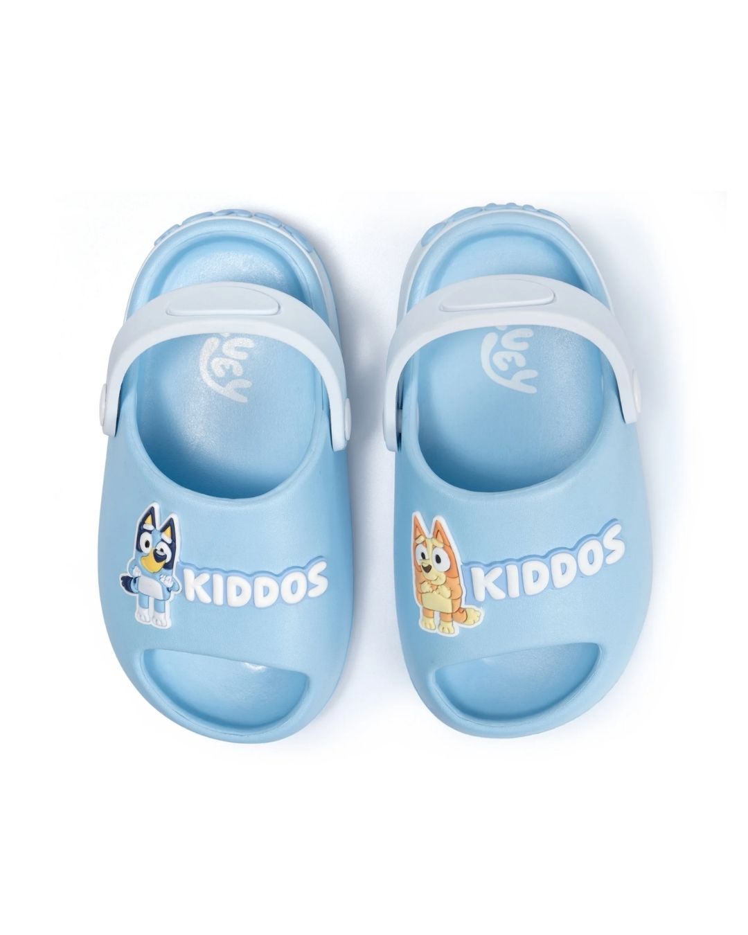 SANDALIAS TIPO CROCS BLUEY AZUL KIDDOS