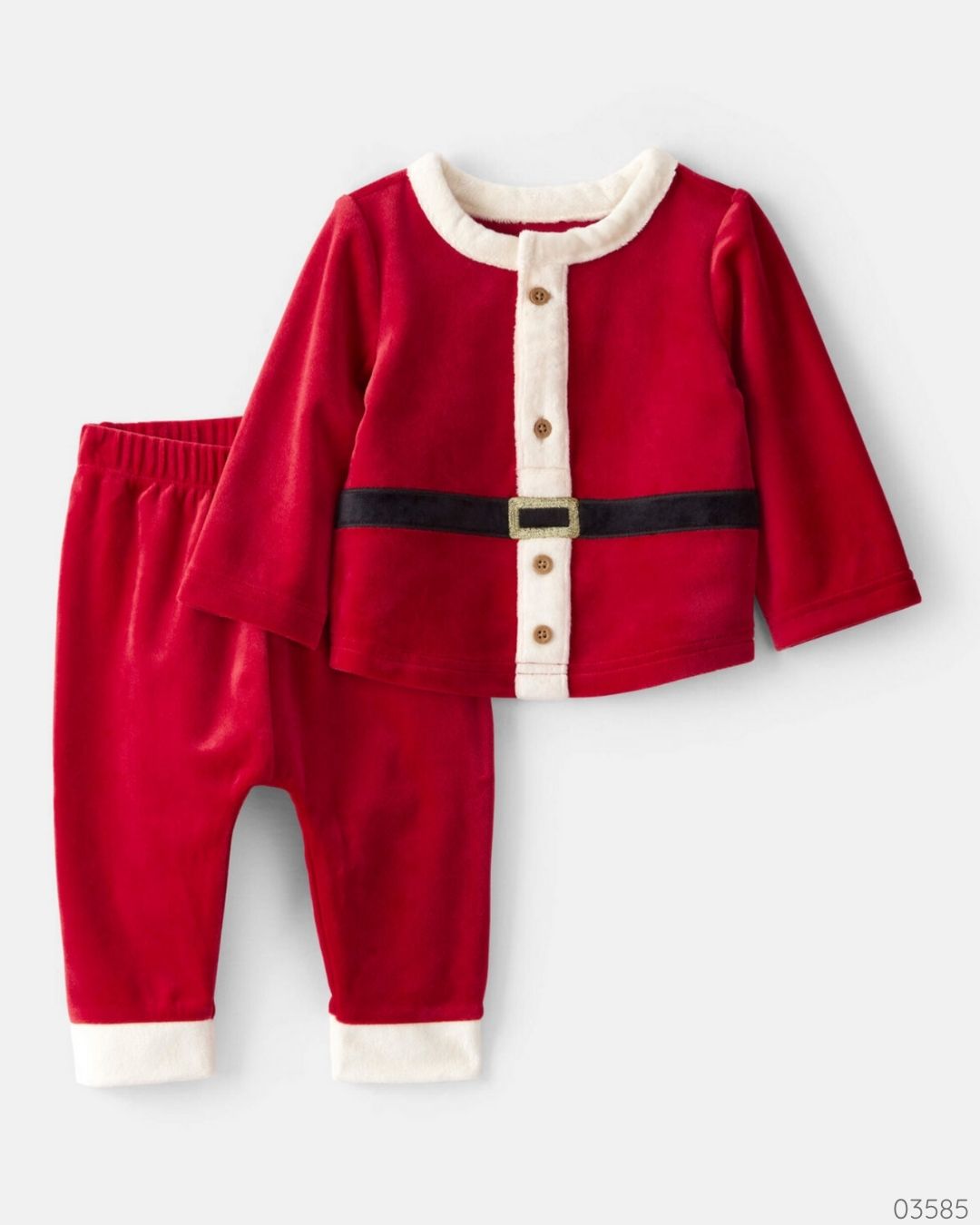 TRAJE ROJO SANTA 2PZS CARTERS