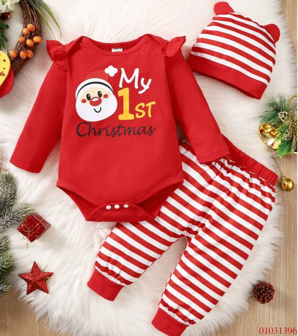 TRAJE ROJO MY FIRST CHRISTMAS
