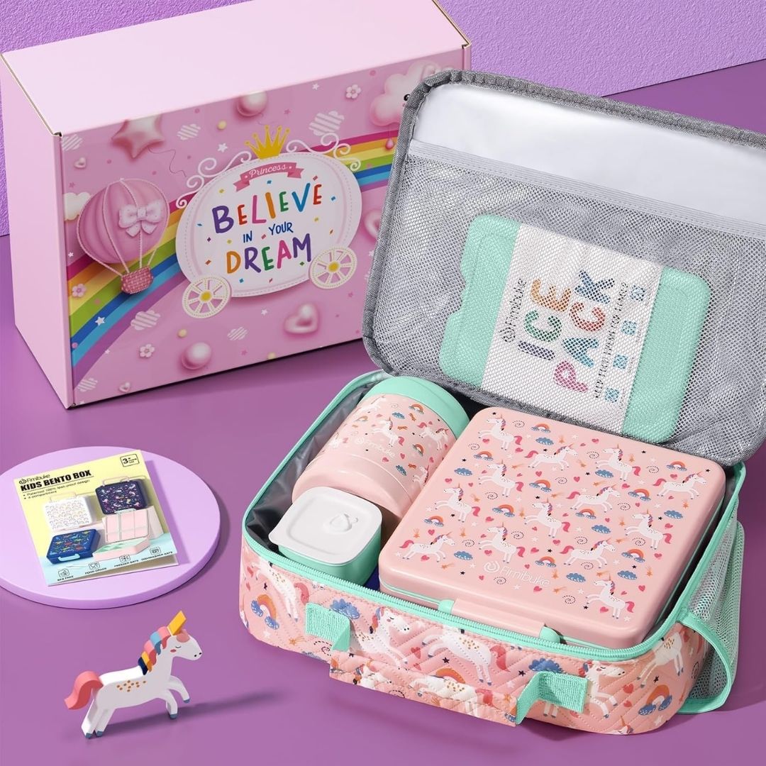 SET DE LONCHERA UNICORNIO ROSA