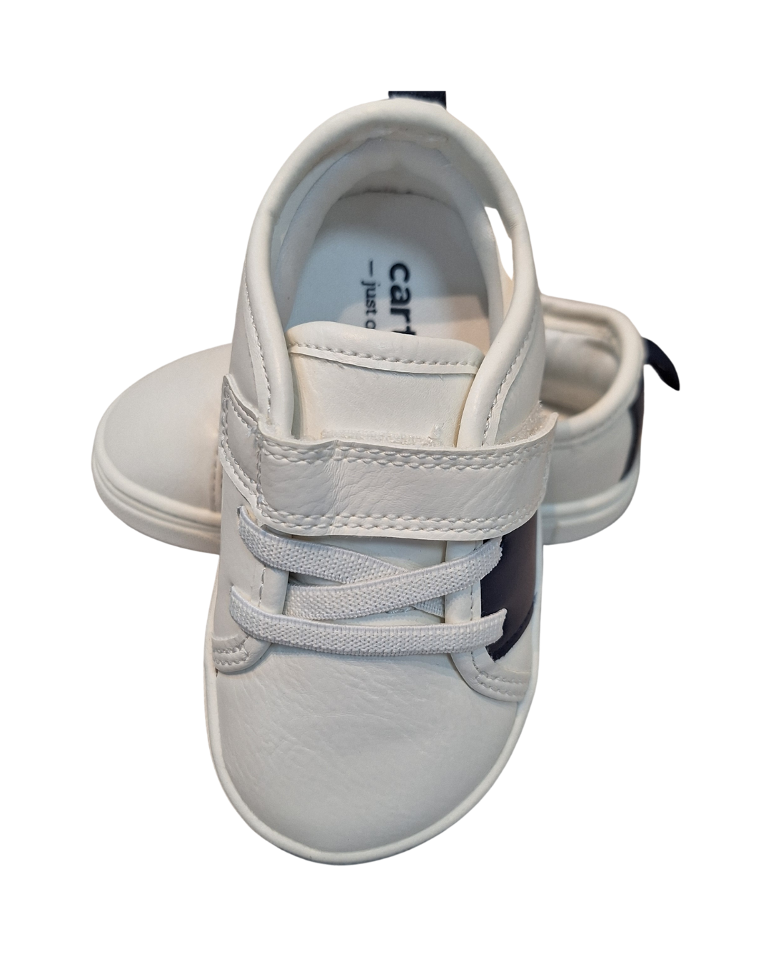 TENIS BLANCOS CON AZUL CARTER´S
