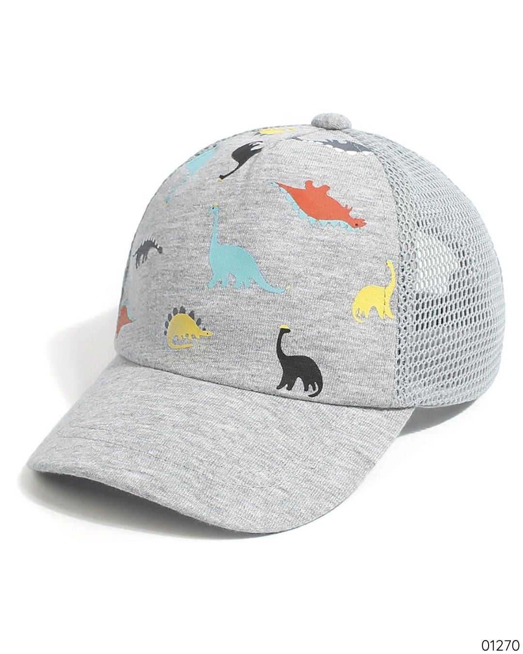 GORRA DINOSAURIOS GRIS
