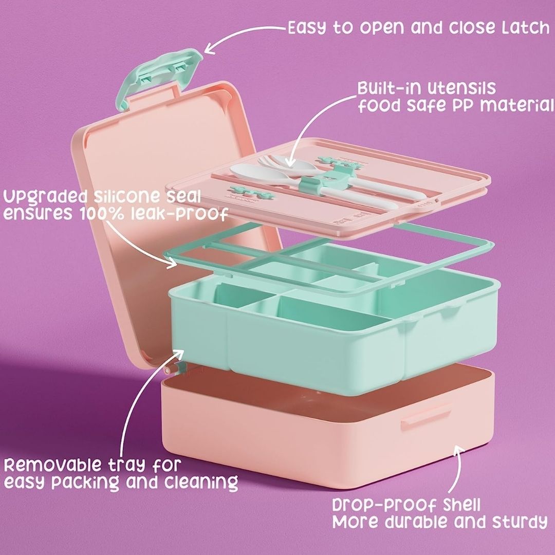 SET DE LONCHERA UNICORNIO ROSA