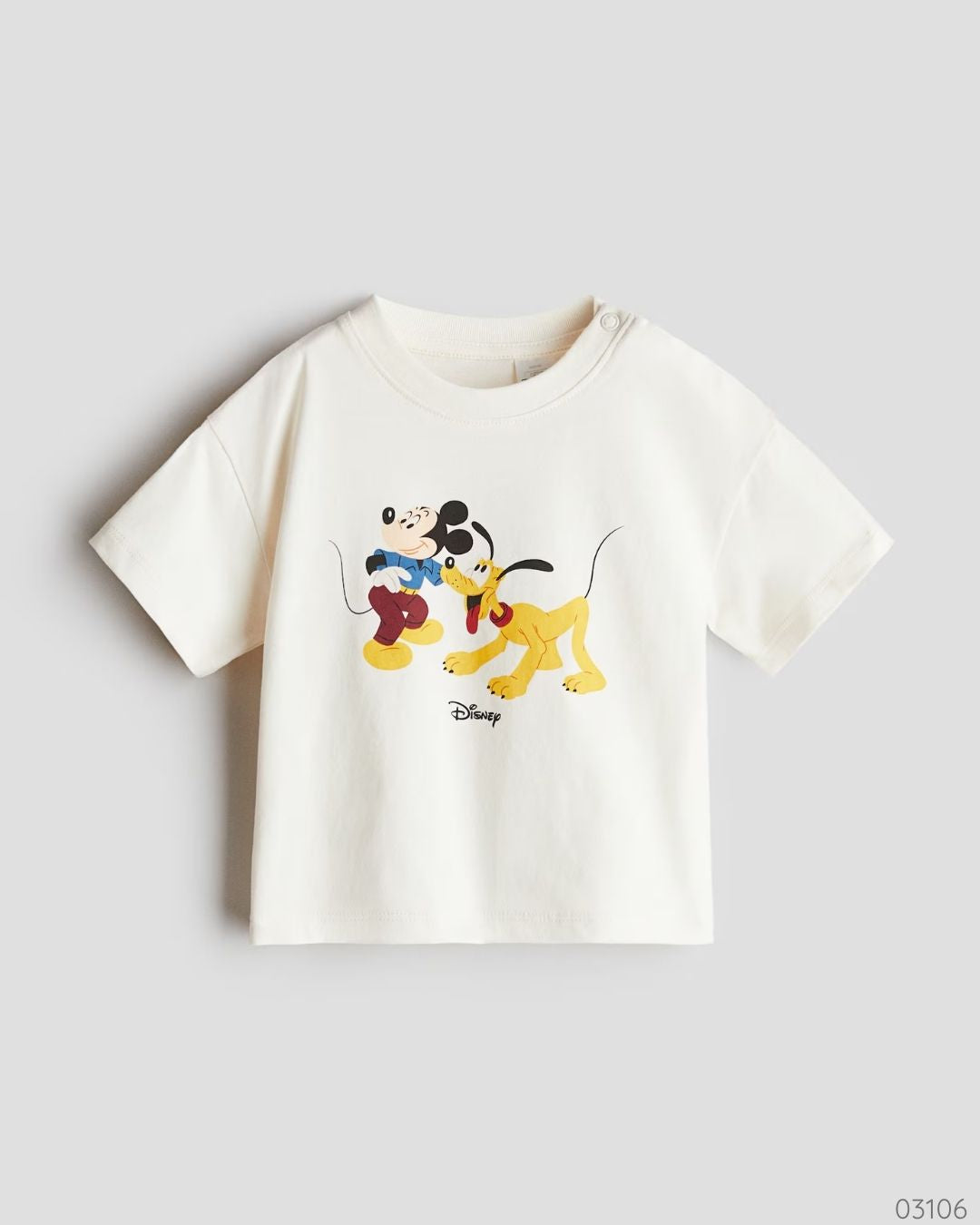 CAMISA MICKEY MOUSE Y PLUTO
