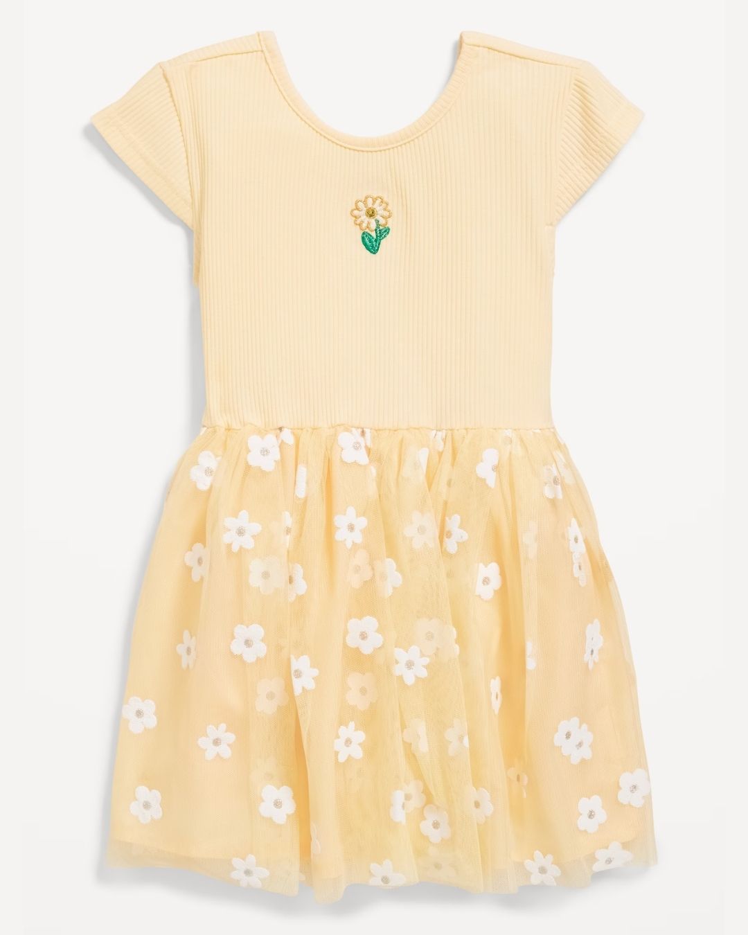 VESTIDO FLOR AMARILLO OLD NAVY