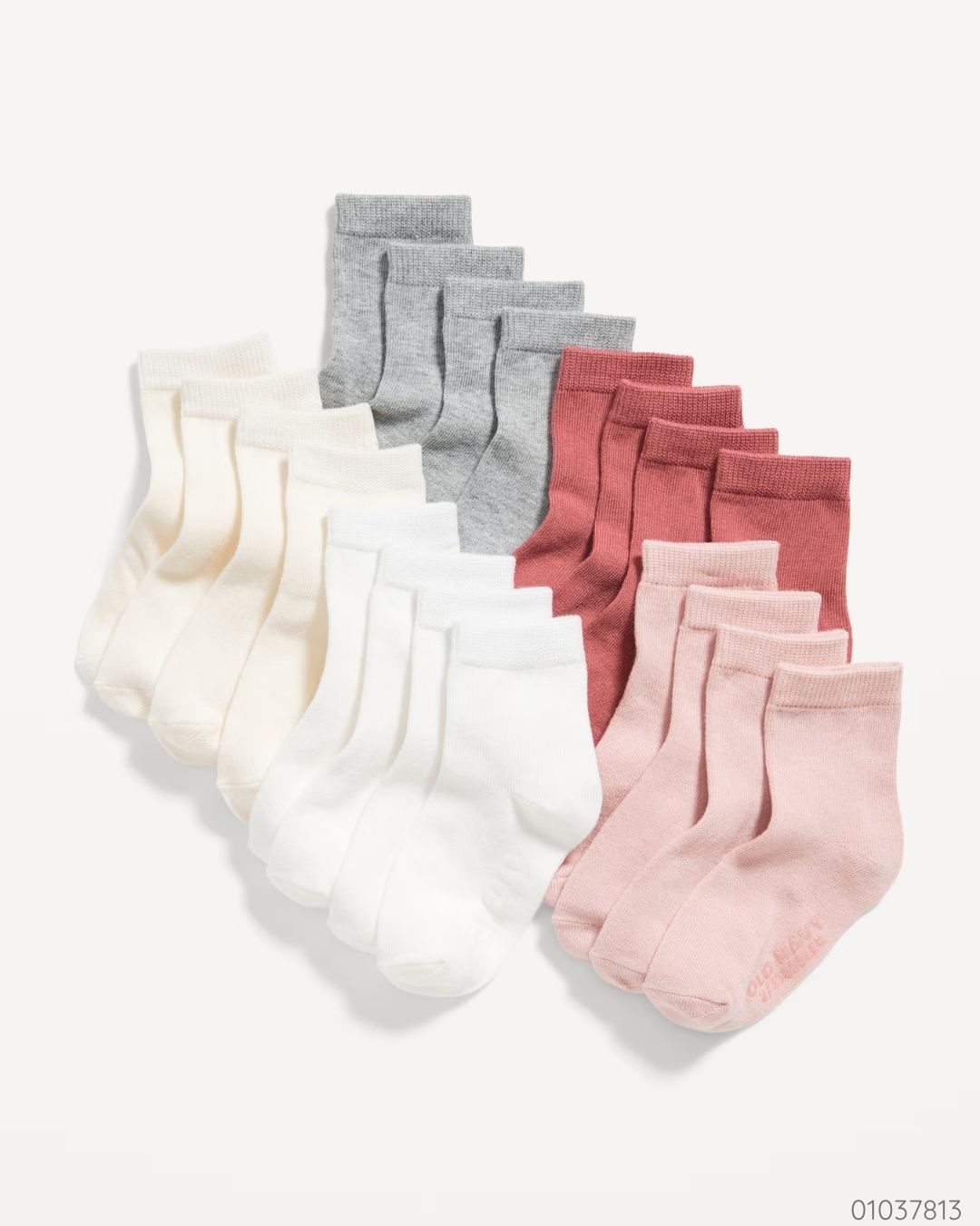 CALCETINES 10PZS OLD NAVY ROSA BLANCOS