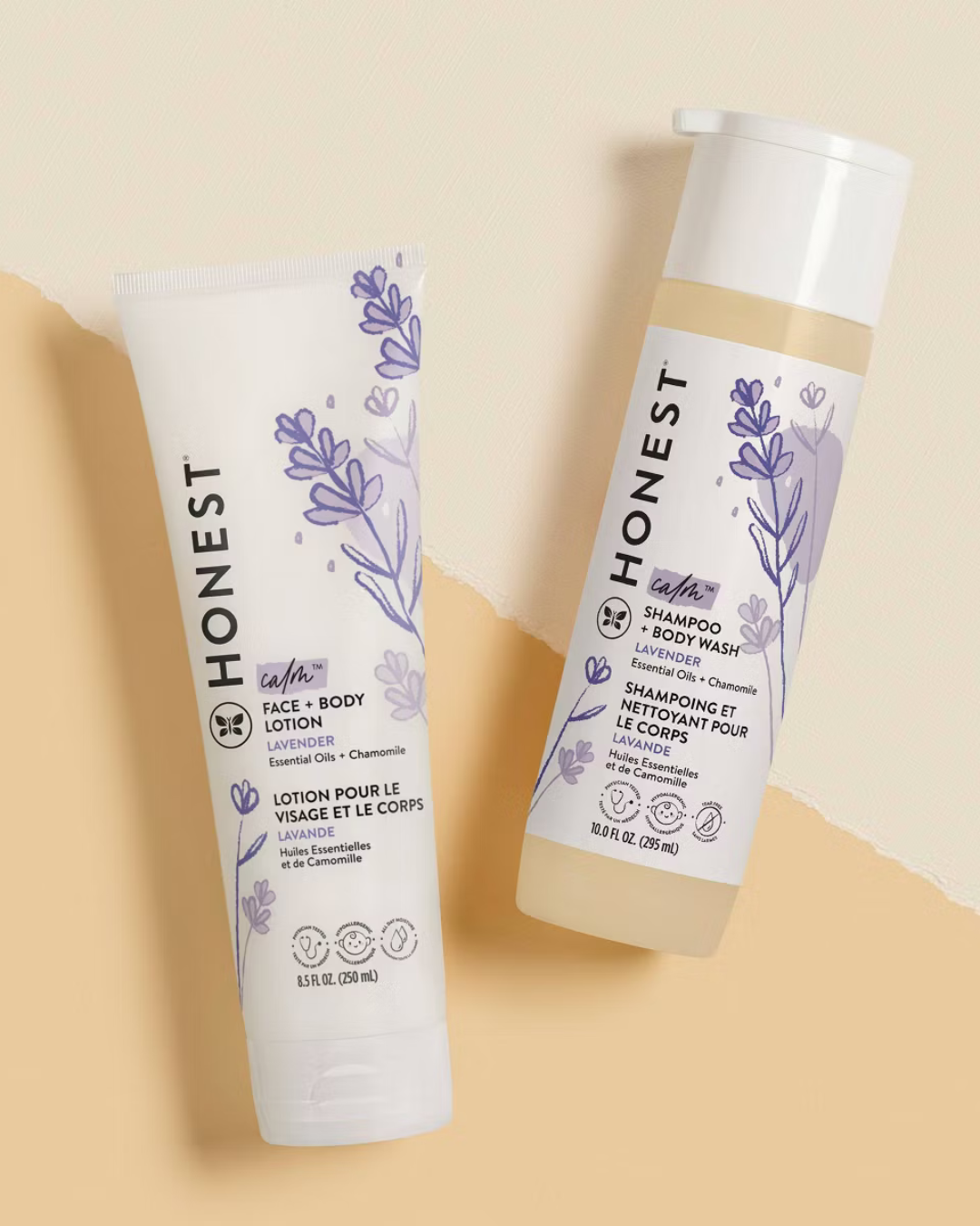 SET DE CREMA Y SHAMPOO HONEST