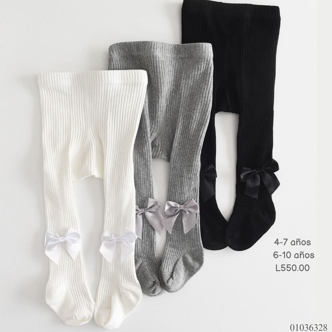 MEDIAS SET DE 3 COLORES NEGRO GRIS BLANCO