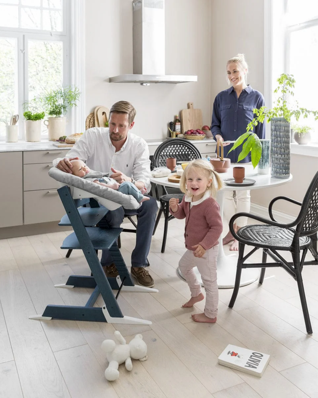 NEWBORN SET STOKKE TRIPP TRAPP GRIS