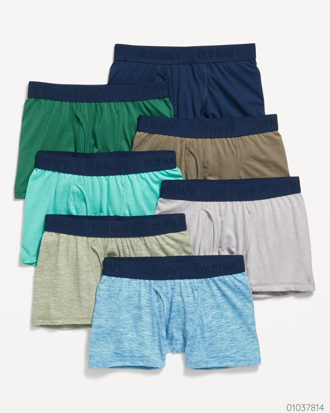 BOXERS 7 PZS OLD NAVY COLORES