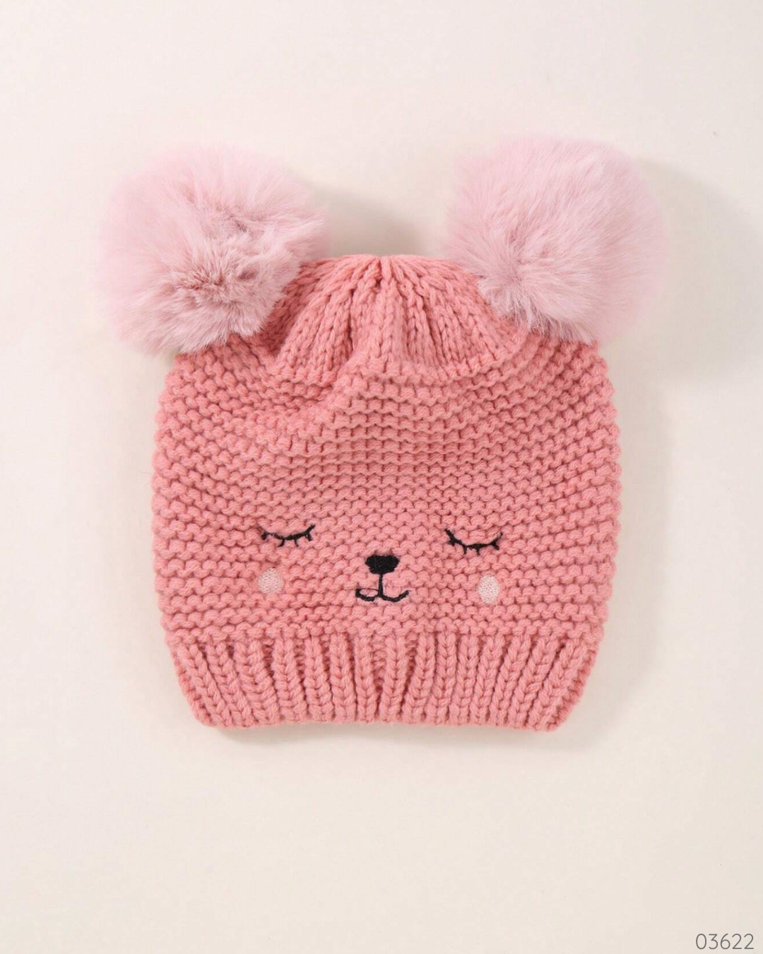 GORRO ROSADO OSITO