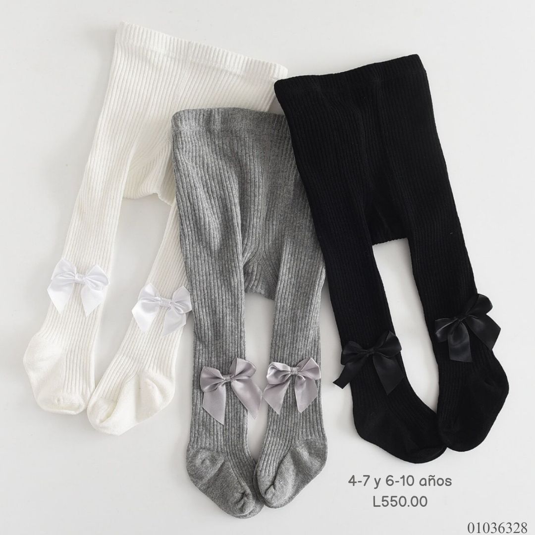 MEDIAS SET DE 3 COLORES NEGRO GRIS BLANCO