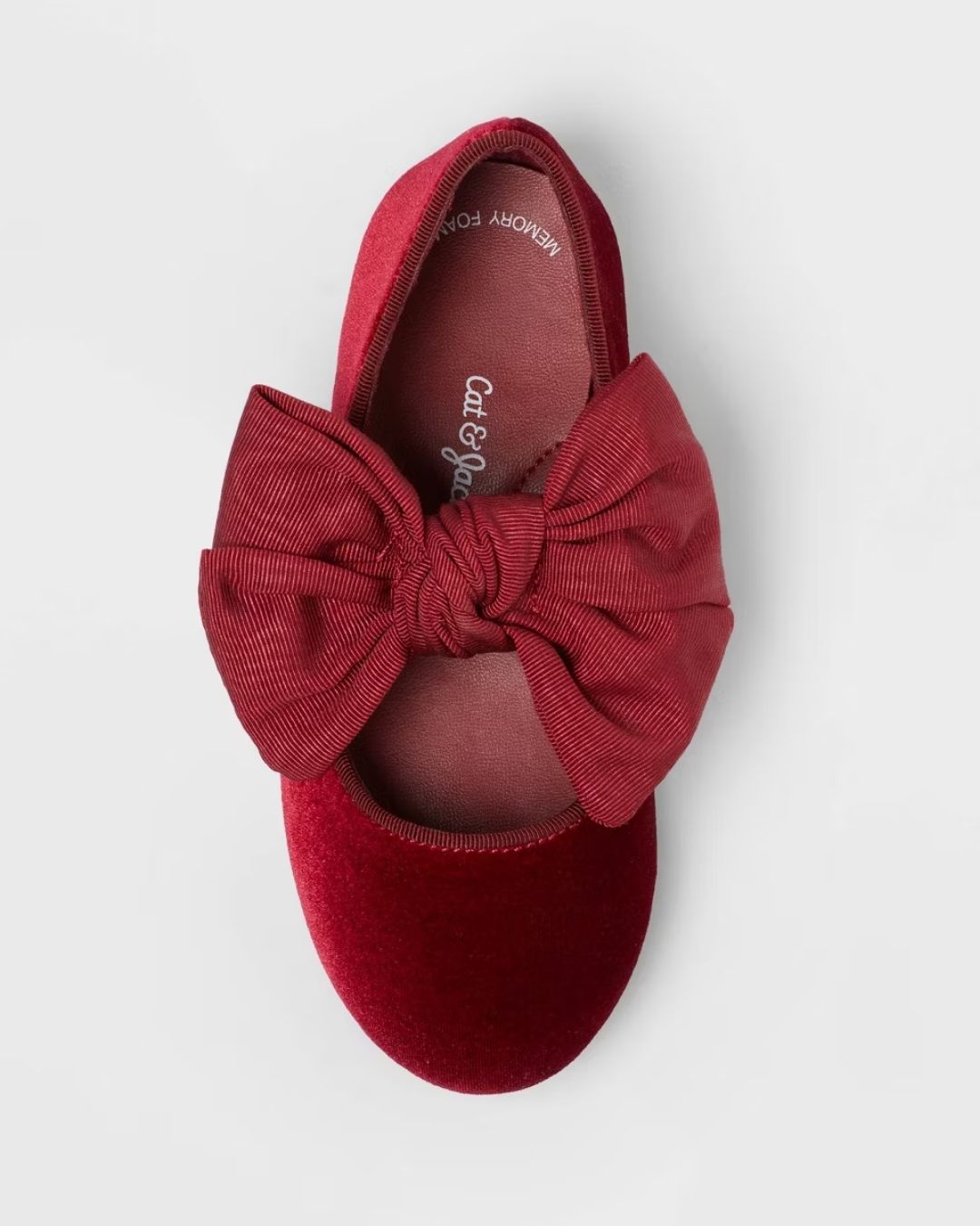 ZAPATOS ROJOS TERCIOPELO CAT&JACK