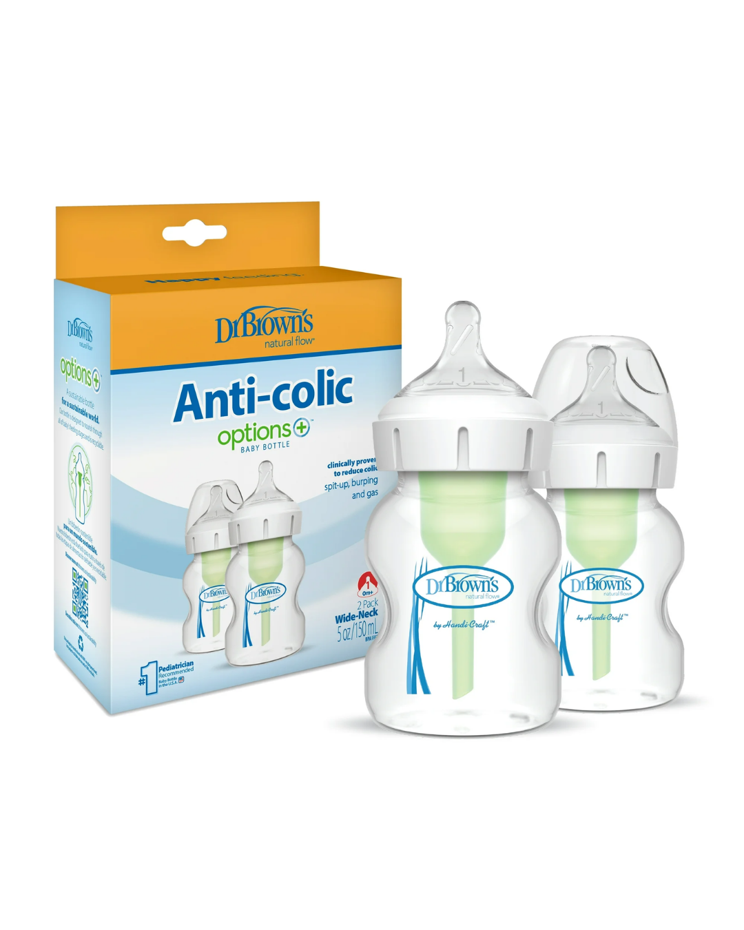 PEPES DR BROWNS ANTI-COLIC 5 ONZ SET 2