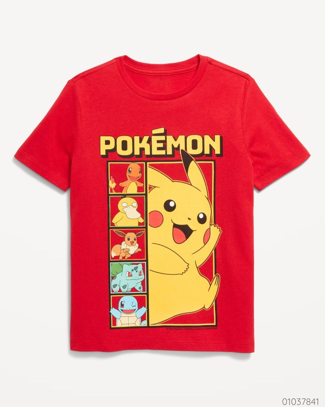 CAMISA PIKACHU ROJA OLD NAVY