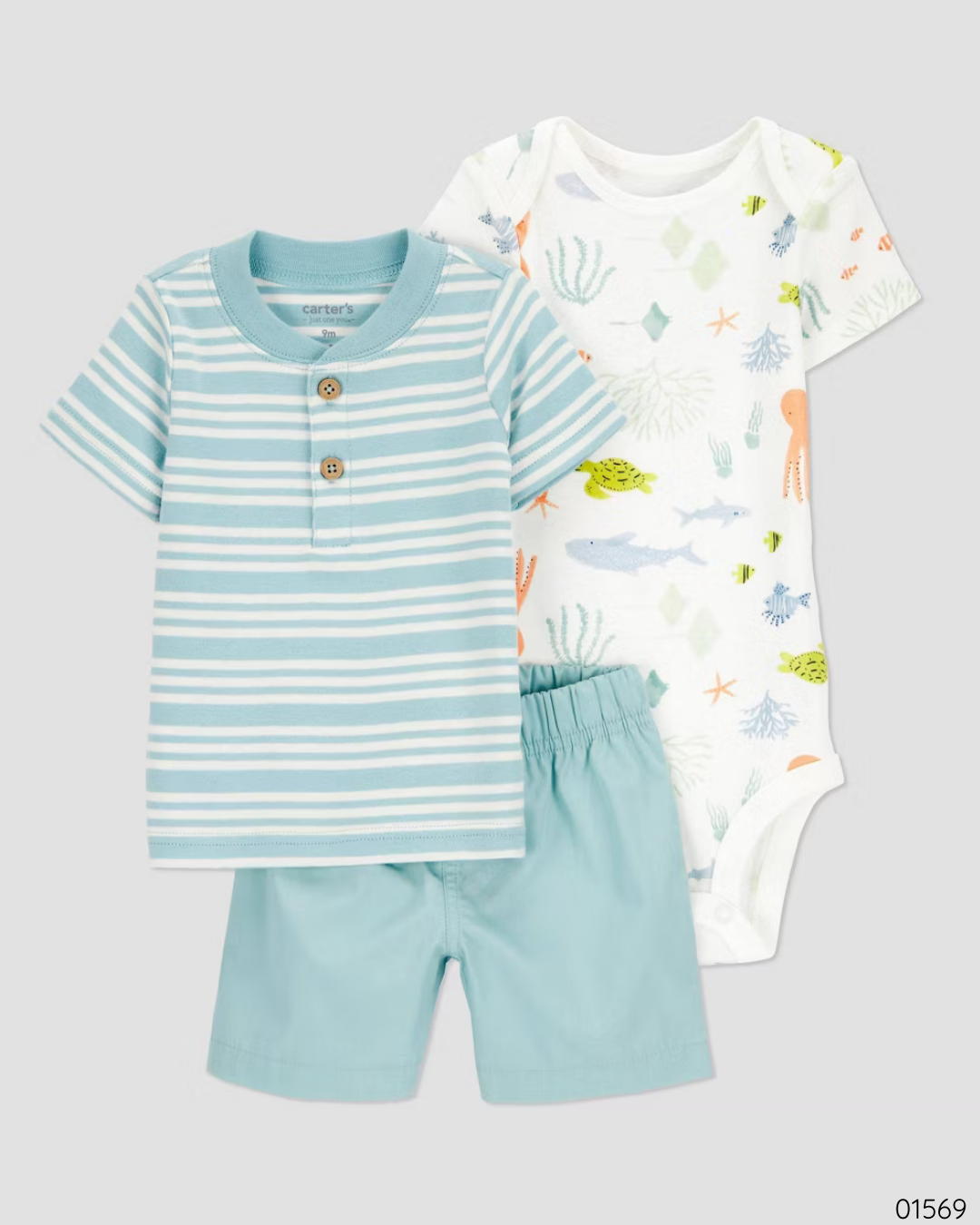 TRAJE CARTER SHORT PECES