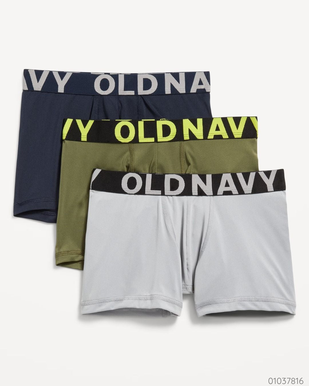 BOXERS 3 PZS OLD NAVY GRIS VERDE AZUL