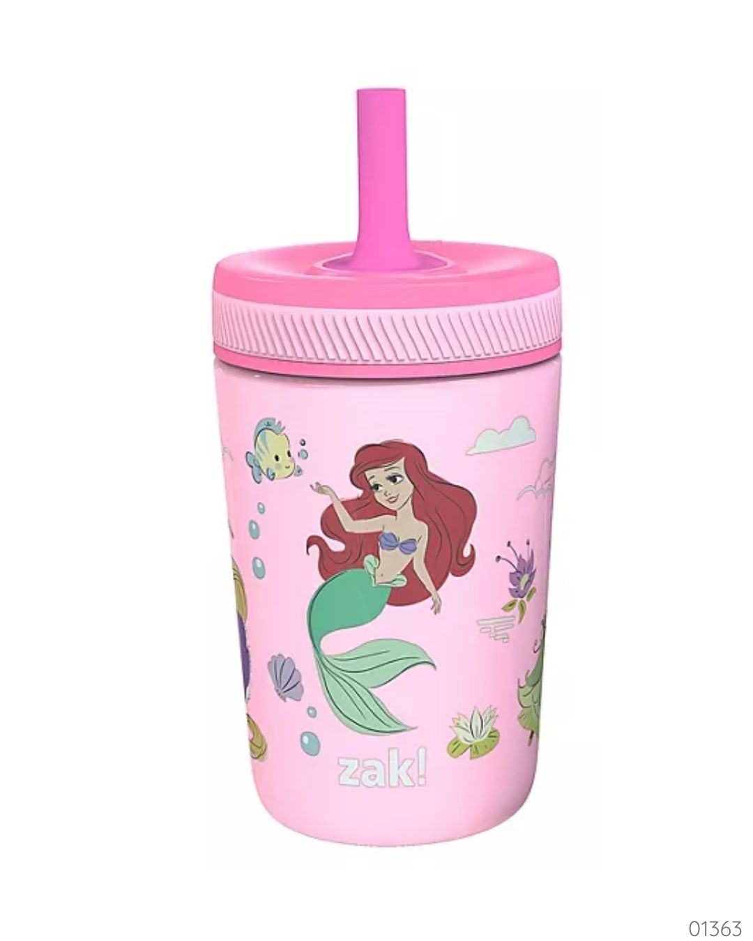 TERMO DE PRINCESAS ROSADO 12OZ ZAK