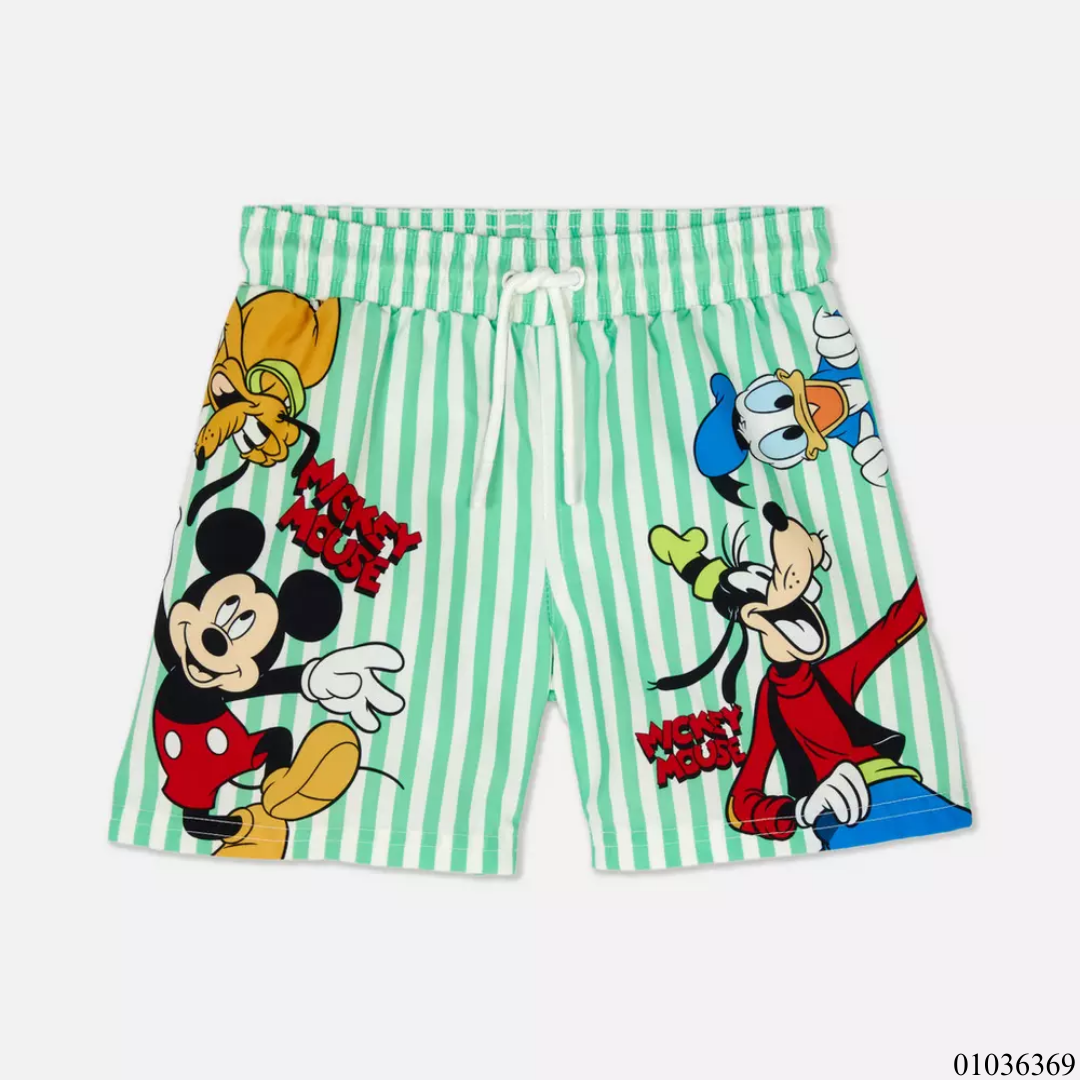 SHORT VERDE MICKEY MOUSE