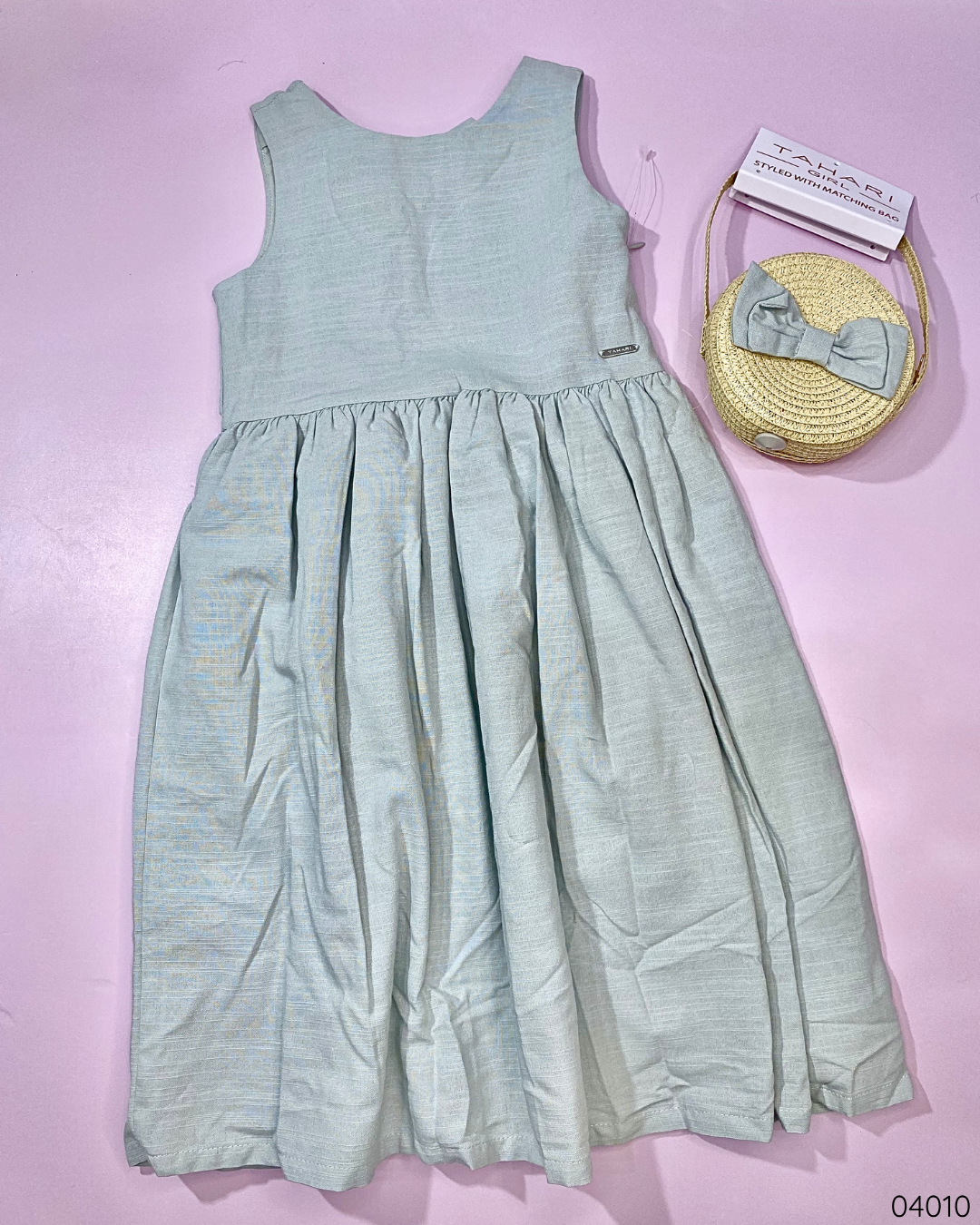 VESTIDO SIN MANGAS CARTERA