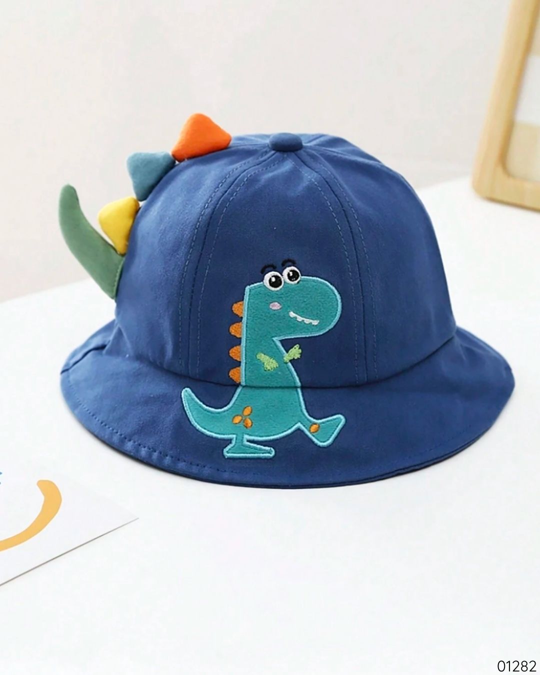 SOMBRERO DINOSAURIO AZUL