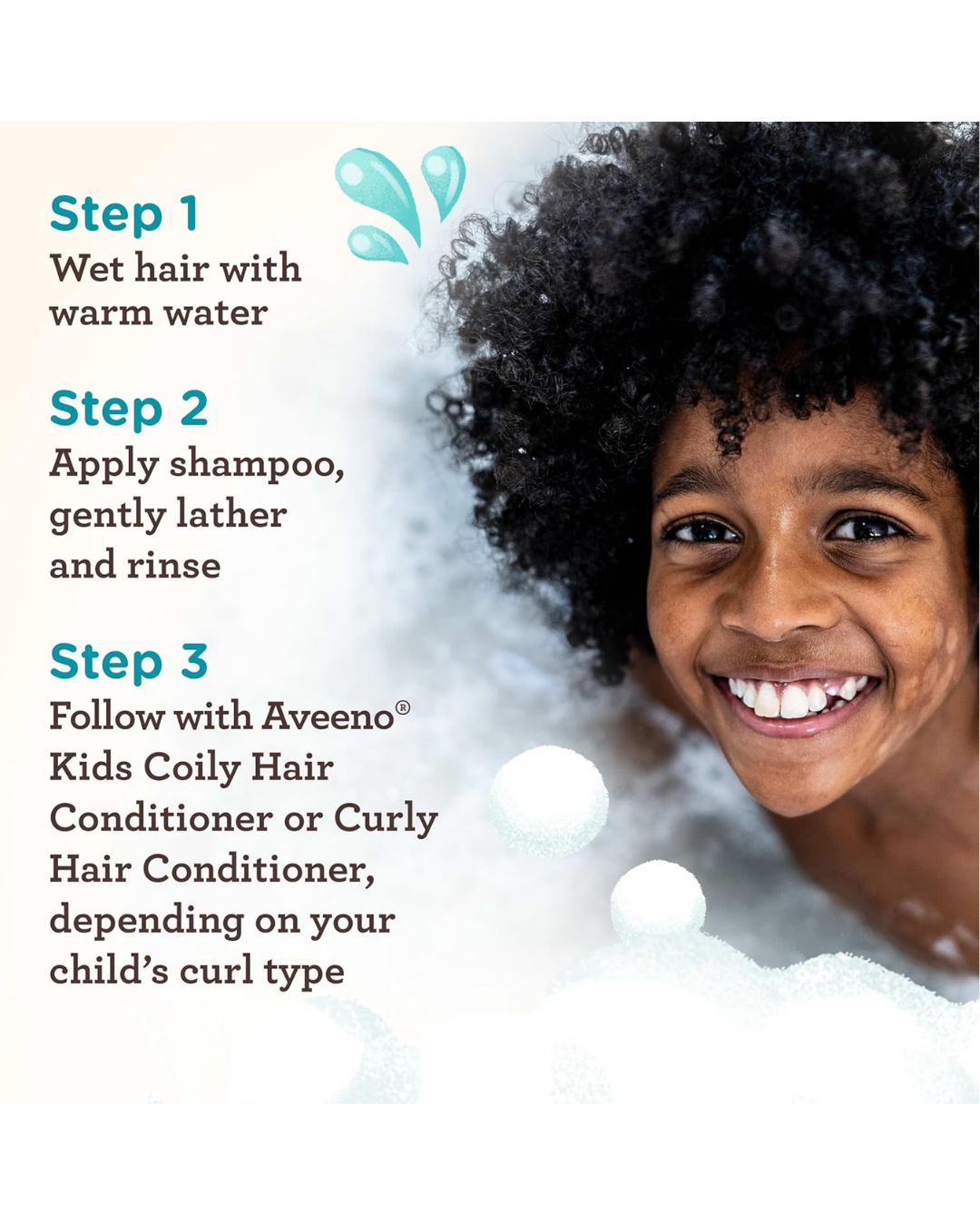 SHAMPOO AVEENO PARA CABELLO RIZADO
