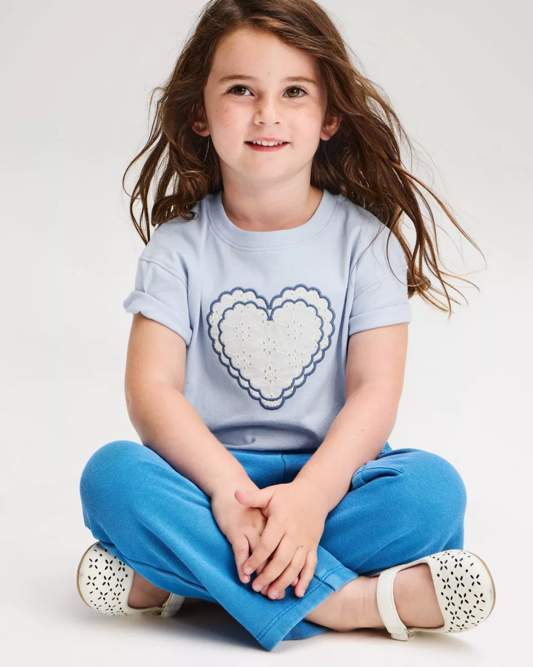CAMISA CORAZON AZUL