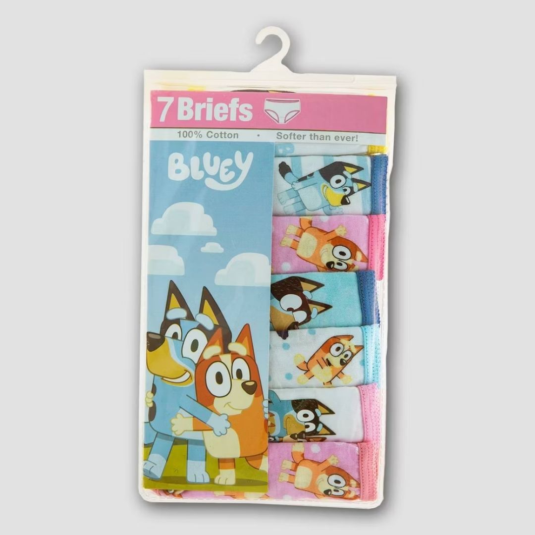 ROPA INTERIOR NIÑA 7PZS BLUEY
