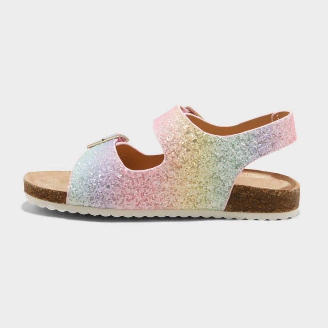 SANDALIAS COLORES ESCARCHADOS